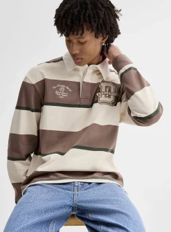 Athletics logo rugby polo