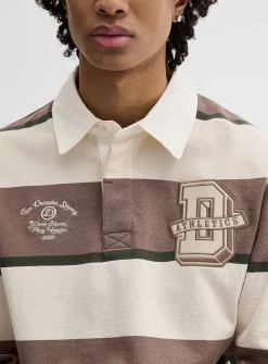 Athletics logo rugby polo
