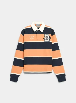 Athletics logo rugby polo