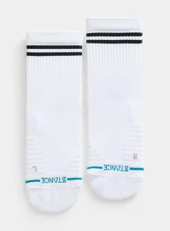 Athletic-stripe golf socks