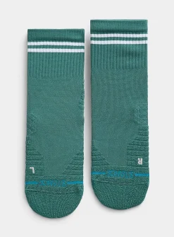 Athletic-stripe golf socks
