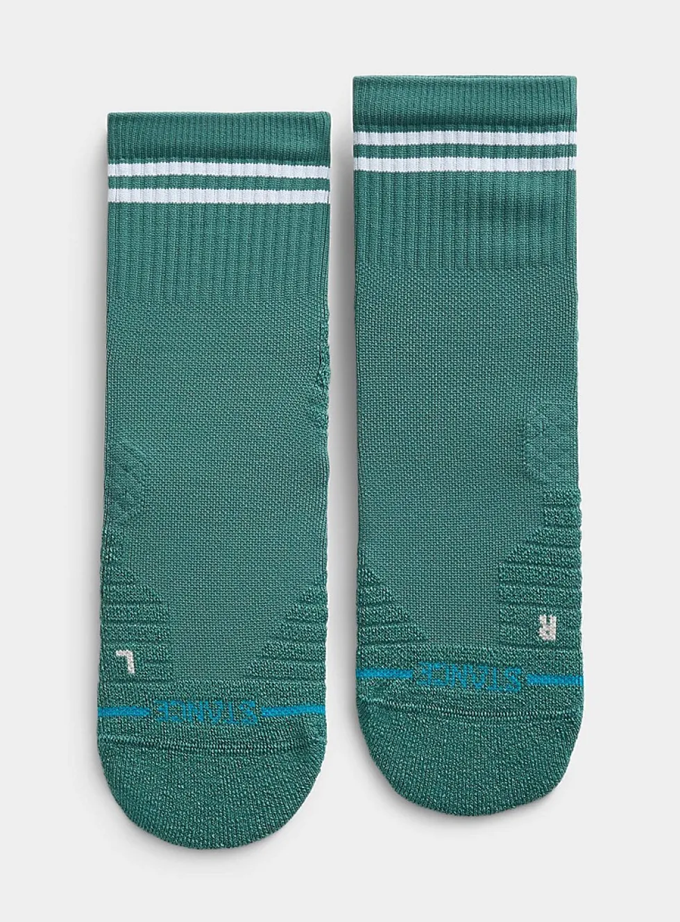 Athletic-stripe golf socks