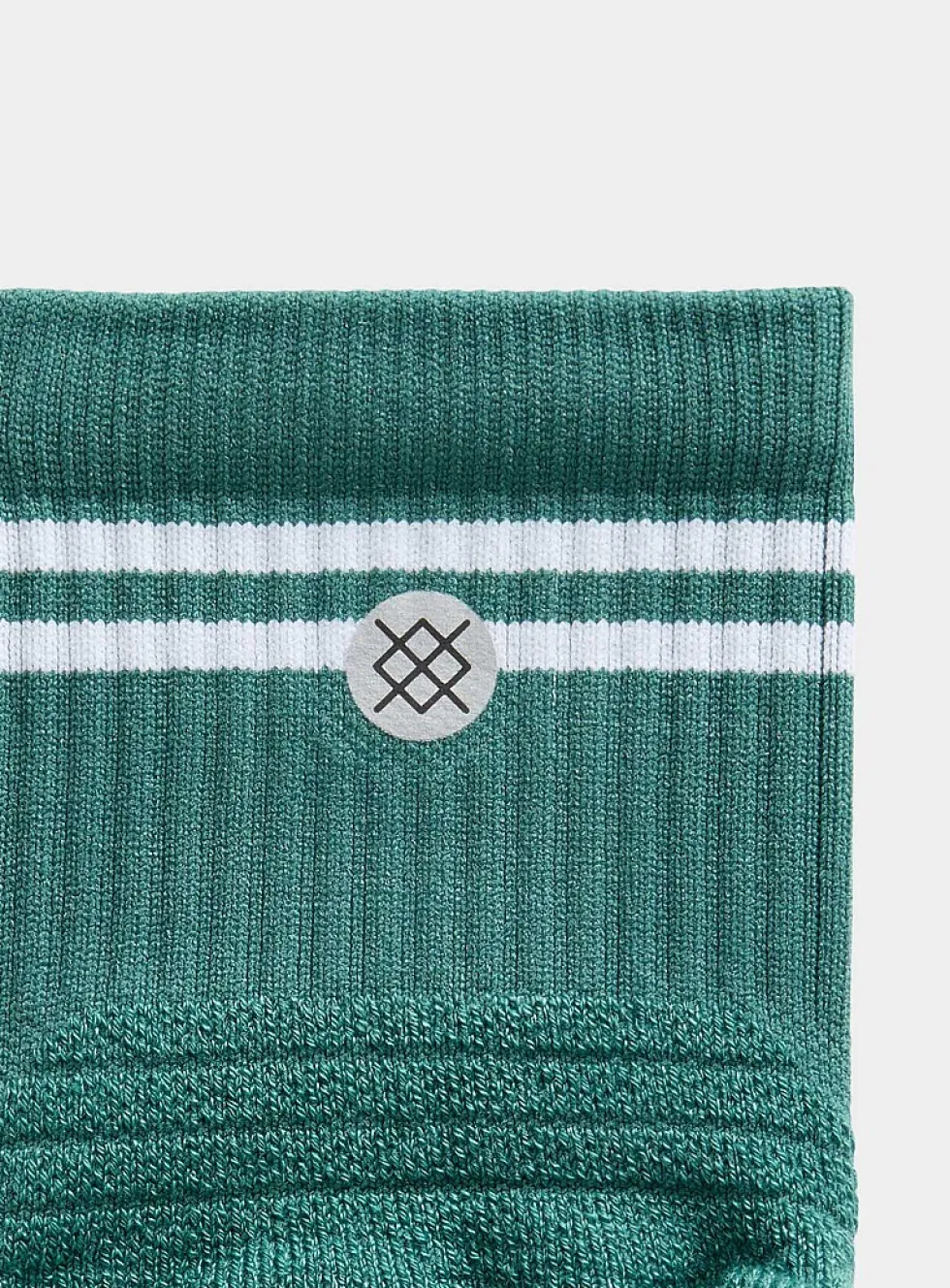Athletic-stripe golf socks