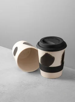 Aube stoneware travel mug 14 oz.