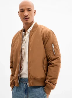 Aviator bomber jacket