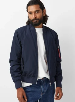Aviator bomber jacket