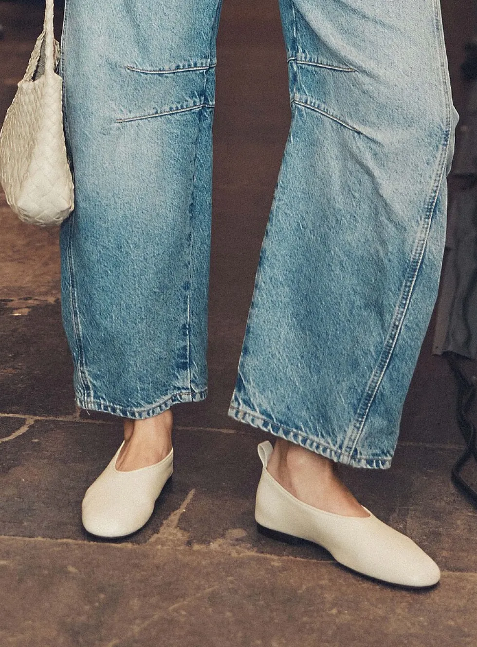 Bala leather ballet flats