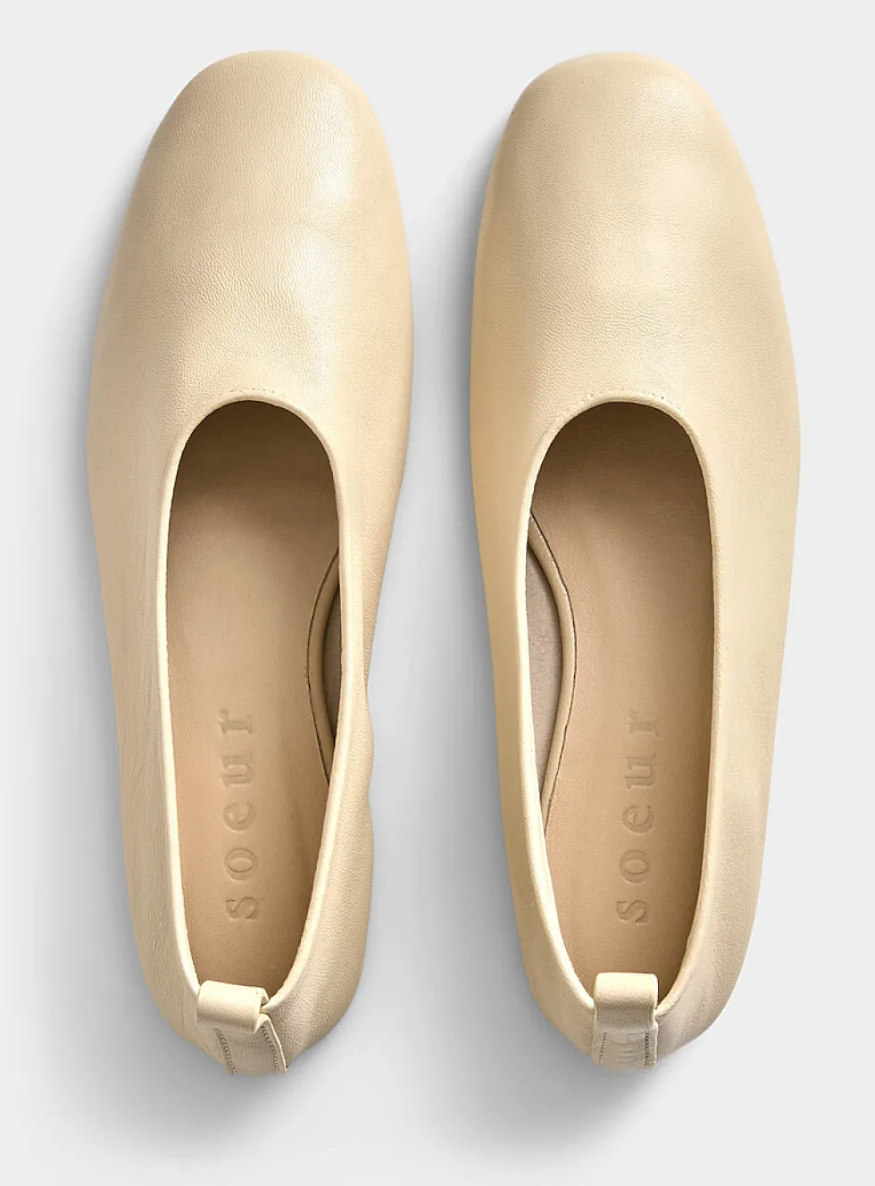 Bala leather ballet flats