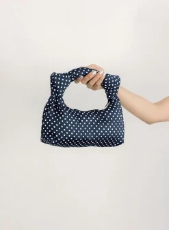 Bambi knotted handle evening bag