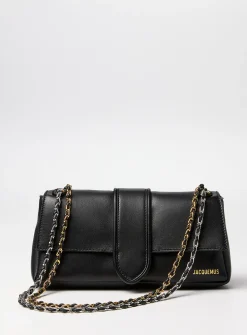 Bambinou leather and chain bag