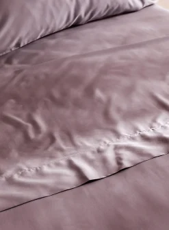 Bamboo rayon and organic cotton sheet set