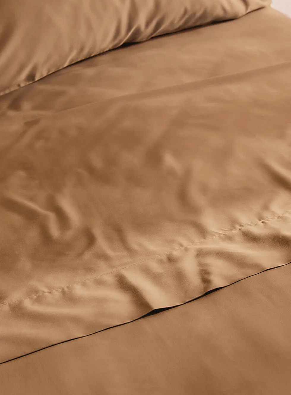 Bamboo rayon and organic cotton sheet set