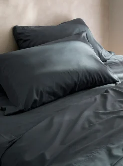 Bamboo rayon and organic cotton sheet set