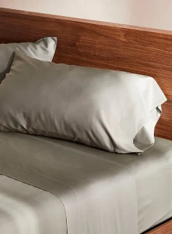 Bamboo rayon and organic cotton pillowcases