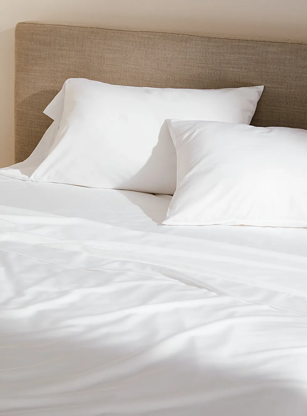 Bamboo rayon and organic cotton sheet set