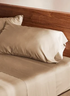 Bamboo rayon and organic cotton pillowcases