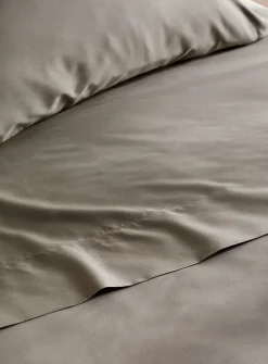 Bamboo rayon and organic cotton sheet set