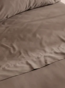 Bamboo rayon and organic cotton sheet set