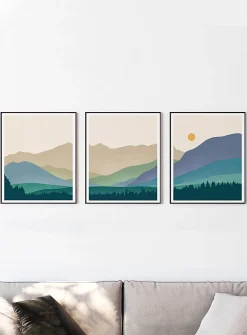 Banff art print set