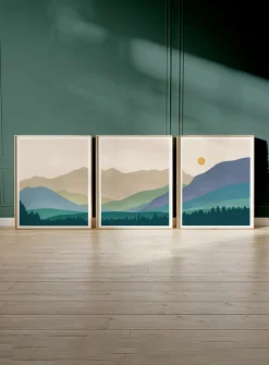 Banff art print set