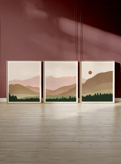Banff art print set