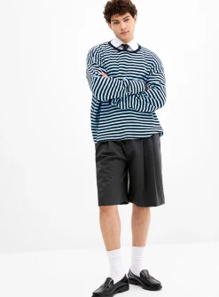 Banker stripe Bermudas