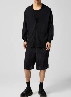 Banker stripes flowy Bermuda short