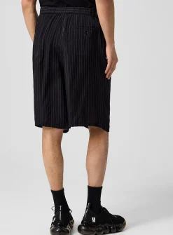 Banker stripes flowy Bermuda short