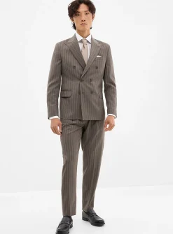 Banker-stripe jacket