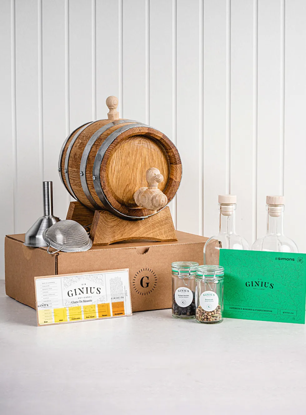 Barrel and herb homemade gin kit-Special limited edition