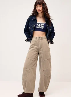 Barrel jean