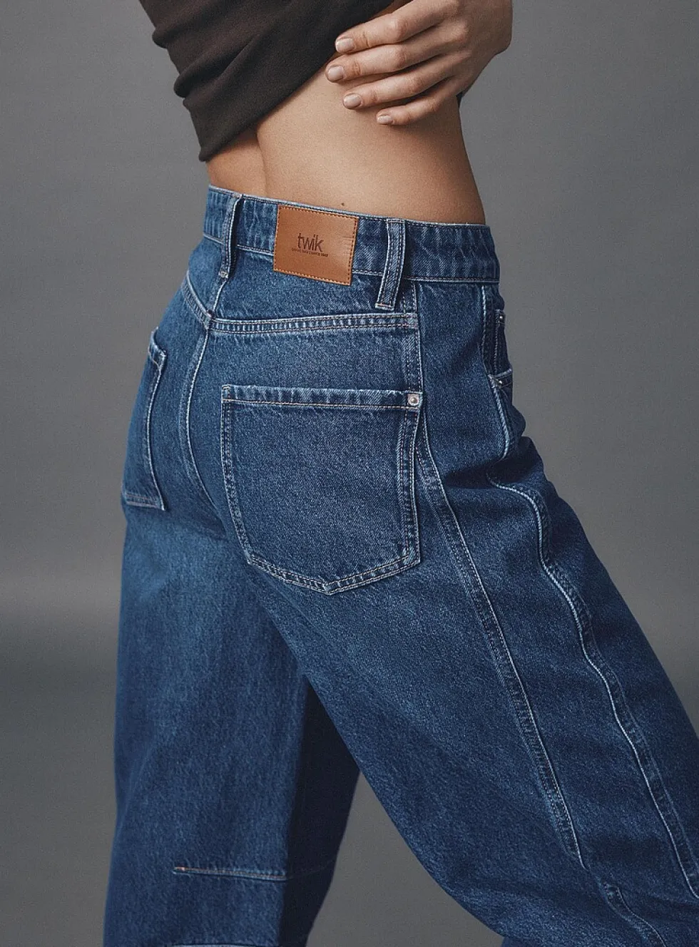 Barrel jean