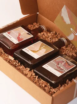 Barrel-aged maple syrup discovery box