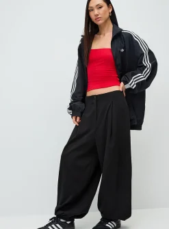 Barrel-leg dress pant