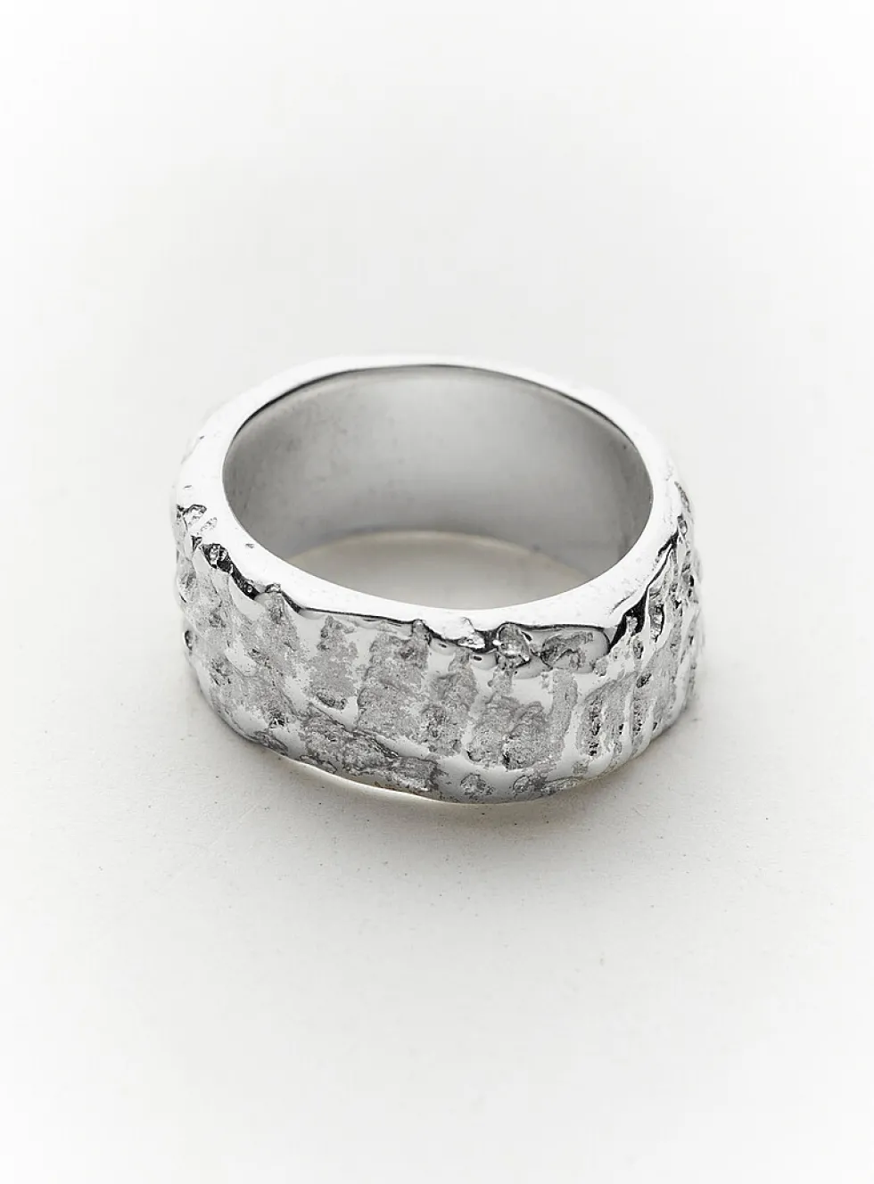 Barrocal sterling silver band