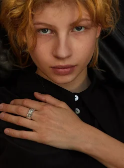 Barrocal sterling silver band