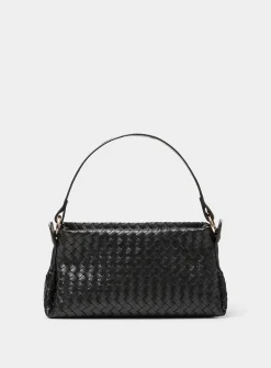 Basketweave evening bag