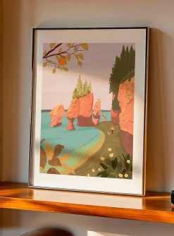 Bay of Fundy art print