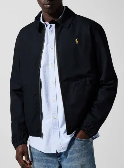Bayport embroidered-back poplin jacket