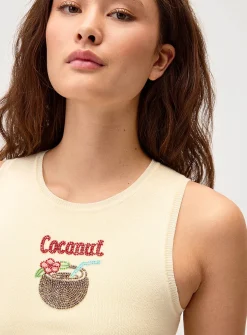 Beaded image cami