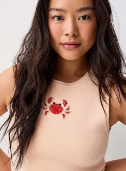 Beaded image cami