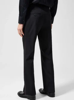 Beaded piping bootcut pant