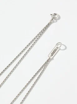 Beaded sliding necklace