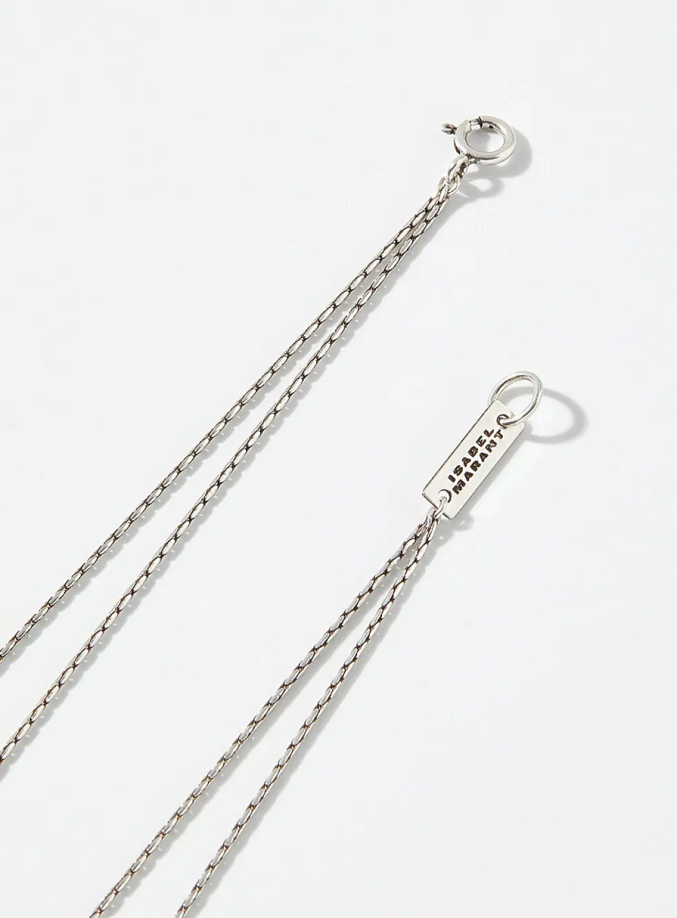 Beaded sliding necklace