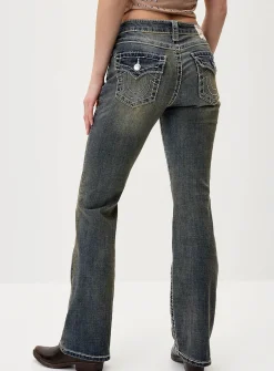 Becca faded bootcut jean
