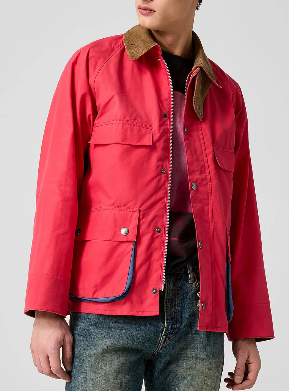 Bedale waxed jacket by Paul Smith x Barbour