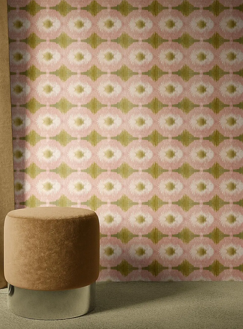 Begonia wallpaper strip
