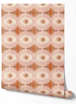 Begonia wallpaper strip