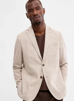 Beige Prince of Wales jacket