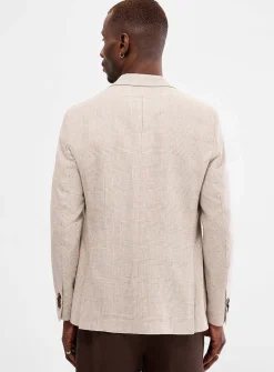 Beige Prince of Wales jacket